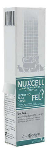 Nuxcell Fel Suplemento Vitamínico Para Cães E Gatos 2gr