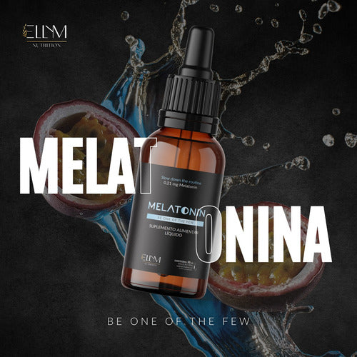 Melatonina Em Gotas Maracujá Ellym Nutrition Kit 3un 30ml