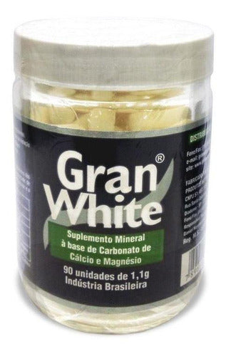 Suplemento Alimentar Gran White 90 Cápsulas