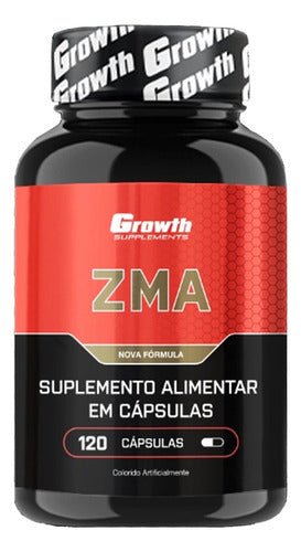 Zma (120 Caps) - Growth Supplements Sabor Natural