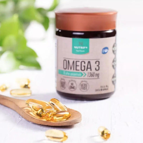Kit 2 Nutrify Ômega 3 Ultra Concentrado 60 Cápsulas Sabor Neutro