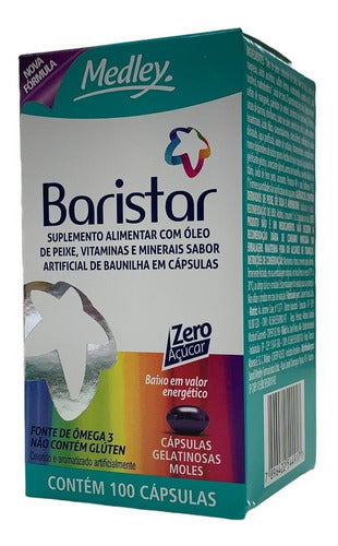 Baristar Com 100 Capsulas Sabor Baunilha Suplemento