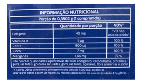 Cartigen Colágeno Tipo 2 40mg 90 Comprimidos Sabor Sem sabor