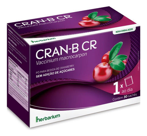 Suplemento Cran-B CR Sachê Herbarium 30 saches