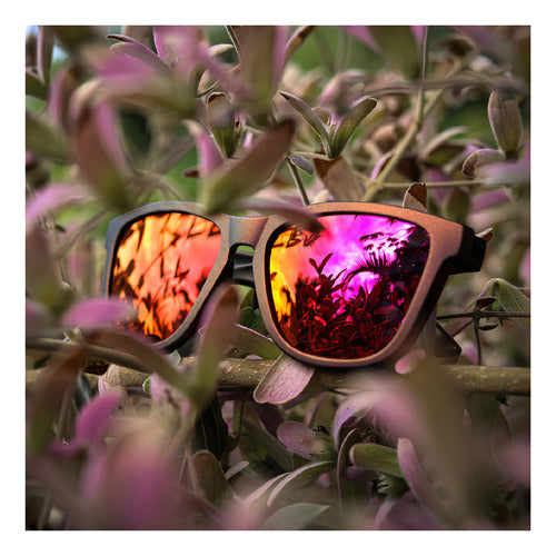 Óculos De Sol Yopp Polarizado Uv400 Camaleão Vermelho