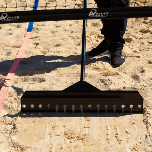 Rodo Nivelador De Areia Azzure P/ Beach Tennis E Vôlei