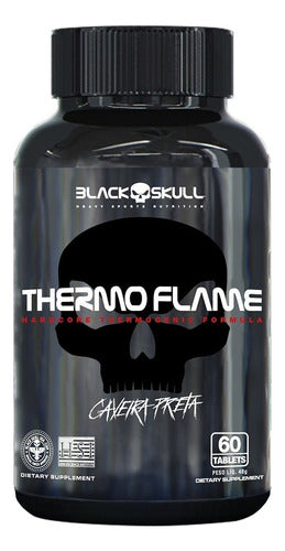 Thermogenico thermo flame black skull 60caps