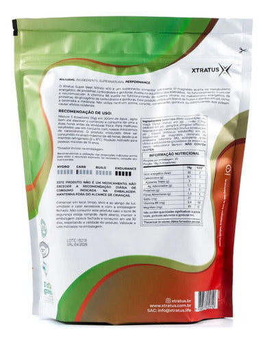Xtratus Super Beet Beterraba E Melancia 300g Sabor Betarraba e Melancia