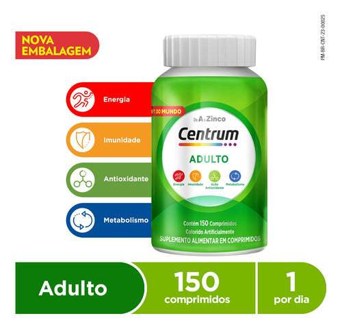 Multivitamínico Centrum Adulto 150 comprimidos
