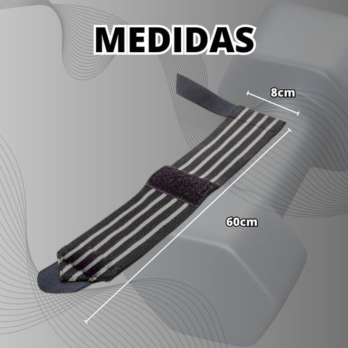 2 Protetor De Punho Profissional Articulação Cross Munhequeira Esportes Treino Academia Musculação Jp2auto