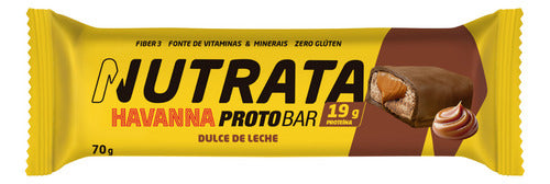 Nutrata Protobar Doce De Leite Havanna 70g Dp C/9 Un Sabor Tradicional Havanna