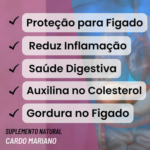Cardo - Mariano 500mg 60 Capsulas