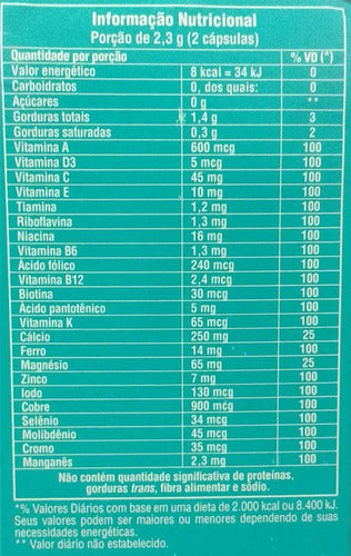 Baristar Com 100 Capsulas Sabor Baunilha Suplemento