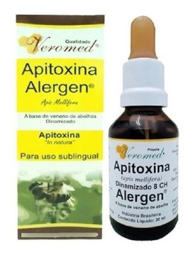 Apitoxina Alergen 30ml - Veromed - Antialérgico Natural