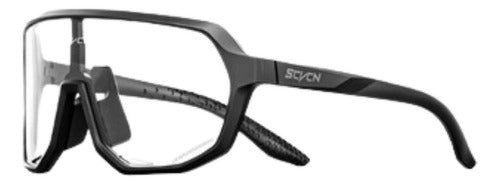 Óculos De Sol Ciclismo Bike Esportes Fotocromático Uv400 Armação Preto