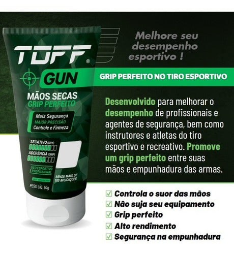 Grip Perfeito Para O Tiro Esportivo - Toff Gun - 60g