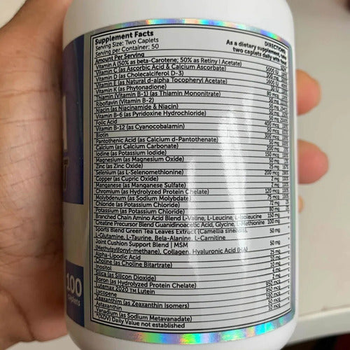 Multivitaminico Mega Vit Sport 100 Caps - Strong Target