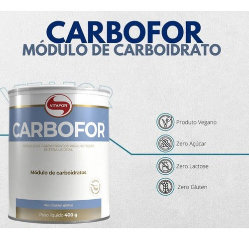 Carbofor - 400g - Vitafor Sabor Sem sabor