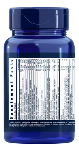 Multivitamínico One Per Day 60 Tablets Life Extension Sabor Sem sabor