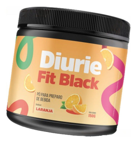 Diuriefit Natural Queima Gordura Rápido Kit 1un Sabor Laranja