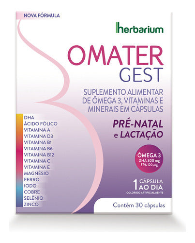 Omater Gest Suplemento Gestacional