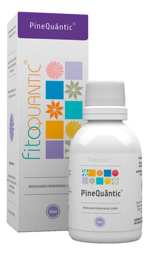 Pinequantic Floral Gotas Sublingual 50ml Fisioquântic Sabor Neutro