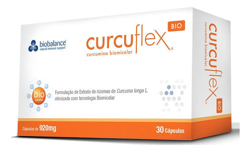 Curcuflex-bio® Biobalance Curcumina Líquida Em Cápsulas Sabor Sem sabor