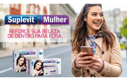 Suplevit Mulher 60 Cápsulas Cada