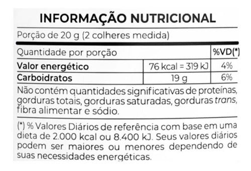 Palatinose Neutro 300g Vitafor - Sabor Natural