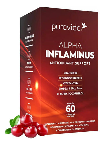 2x Alpha Inflaminus Puravida Astaxantina + Proantocianidina