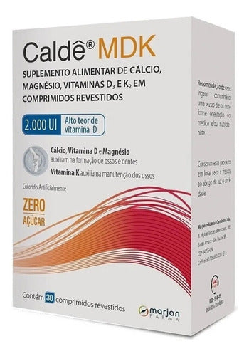 Calde Mdk 2.000ui Com 30 Comprimidos Sabor Neutro