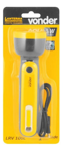 Lanterna Recarregável 80-100 Lúmens Lrv 100l - Vonder