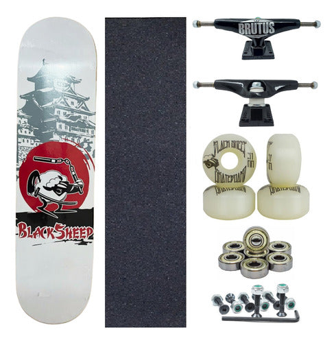 Skate Profissional Montado Completo Street Abec