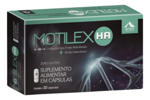 Motilex Ha C/60 Caps - Colágeno Tipo Ii + Ácido Hialurônico