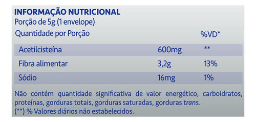 Flucetil Sachê 16 Envelopes De 5g Sabor Laranja Maxinutri