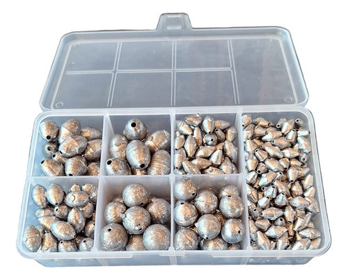 Chumbada Para Pesca Com Estojo