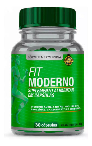 Fit Moderno 30 Cápsulas Natural Original Envio Imediato