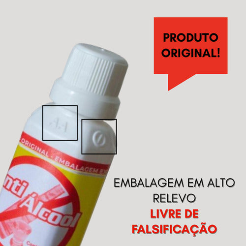 2 Anti Álcool Para Parar De Beber 100% Original 40ml