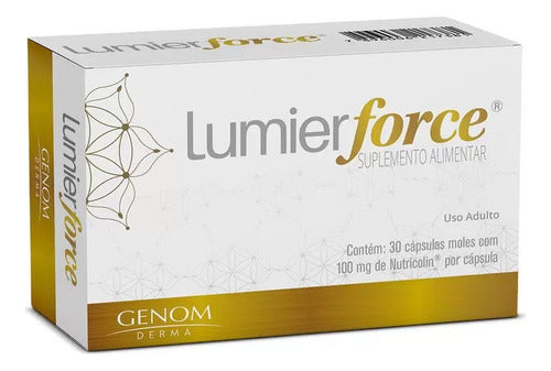 Lumier Force 30 Cápsulas Suplemento Alimentar Ômega 3 Genom