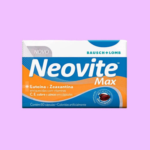 Neovite Max Com 60 Gelatinosas Cápsulas