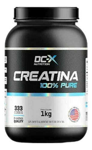 DC-X Nutrition Creatina 100% Pure 1 Kg - Sem Sabor
