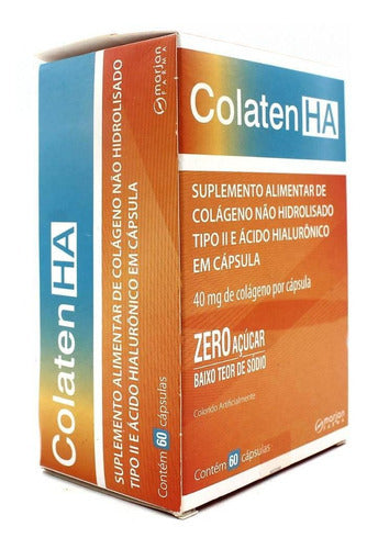 Suplemento Alimentar Colaten Ha 60capsulas Sabor Sem