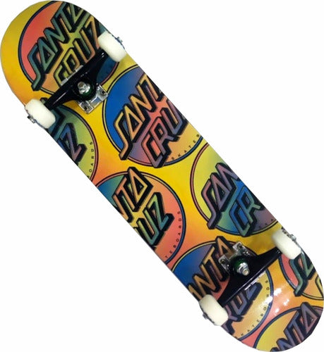 Skate Santa Cruz Montado Completo Profissional Conta Next St