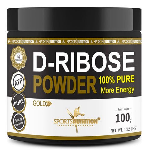 D- Ribose Power 100% Pure - Auxilia na Produção de Energia - Sports Nutrition 100g