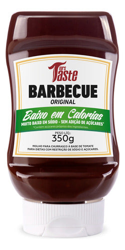 Barbecue Zero Açúcar Baixa Calorias Original Mrs Taste 350g
