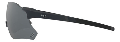 Óculos Hb Quad X 2.0 Matte Graphite Silver Ciclismo Bike Mtb