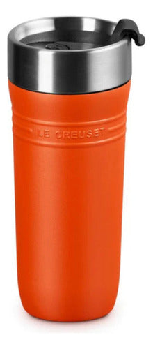 Caneca Térmica Inox 350 Ml On The Go Laranja Le Creuset
