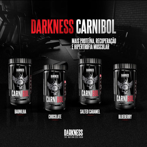 Darkness Carnibol Proteína Ultra Concentrada Chocolate - 900g