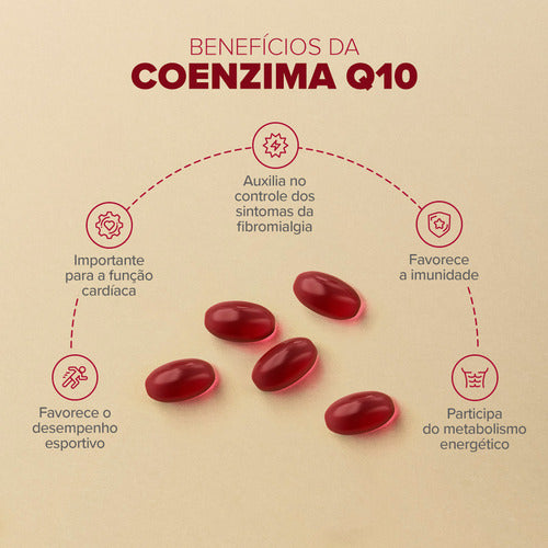 Suplemento en cápsula Essential Nutrition Coenzima Omega 3 coenzima sabor essential x 60g