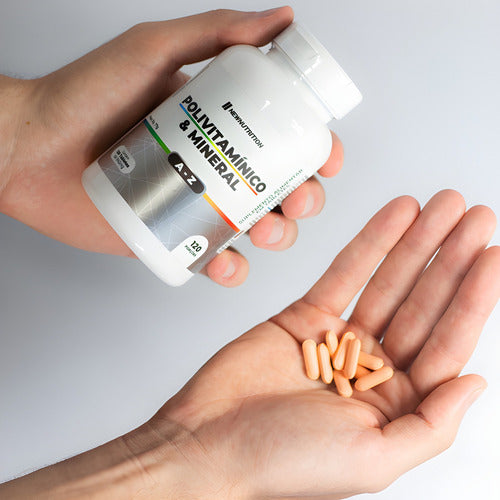 Polivitamínico E Mineral A-z 120 Tabletes New Nutrition